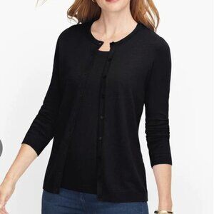 NEW NWT Talbots Charming Cardigan Size: PS Color: Black